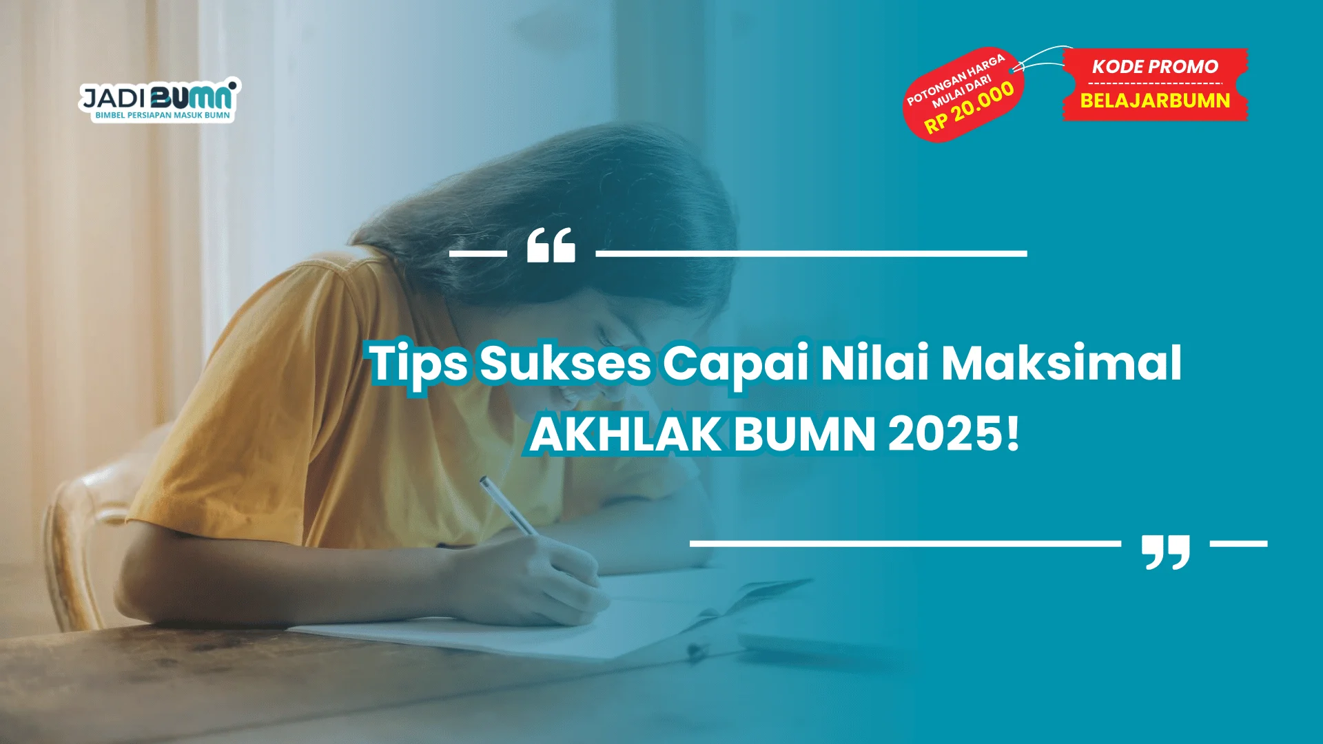 Tips Sukses Capai Nilai Maksimal AKHLAK BUMN 2025!