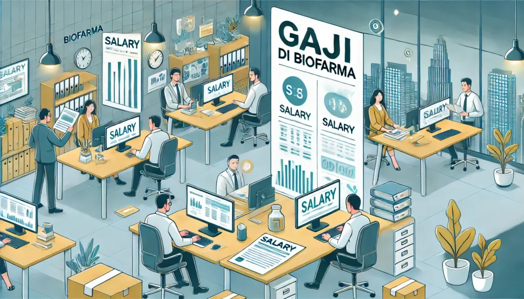 gaji junior staff Biofarma