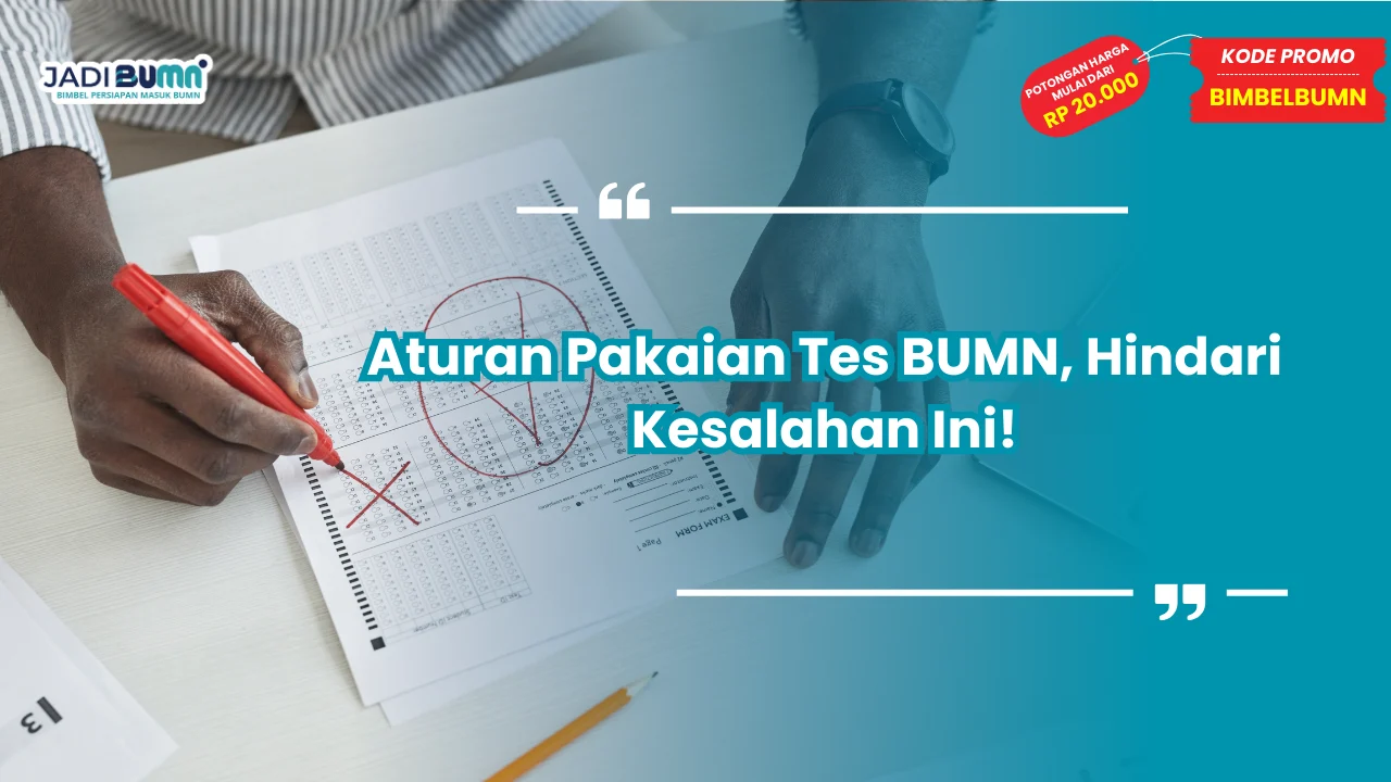 aturan pakaian tes bumn