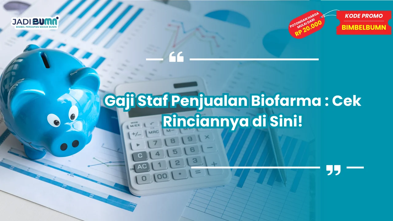 gaji staf penjualan biofarma