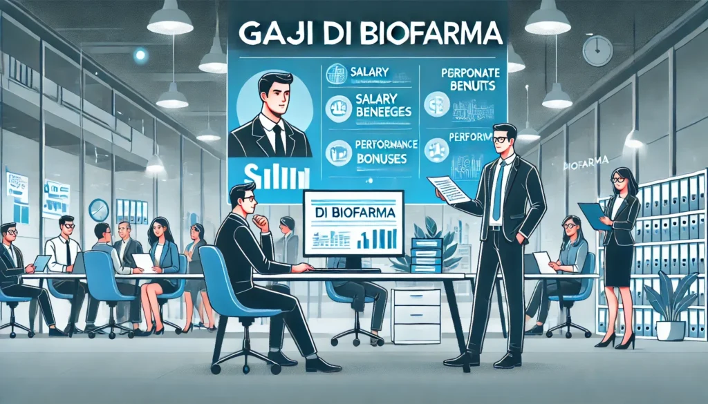 gaji staff produksi Biofarma