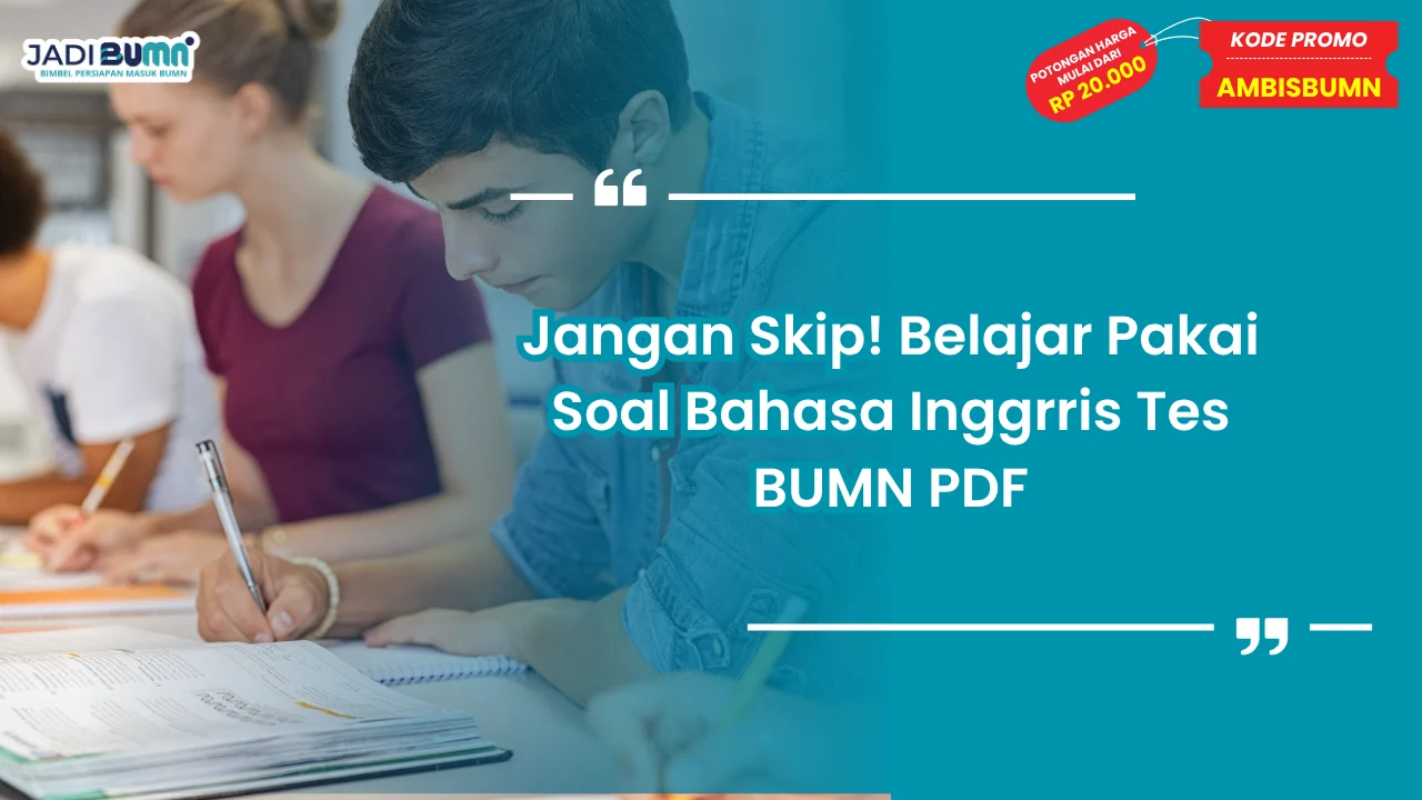 Soal Bahasa Inggris Tes BUMN PDF