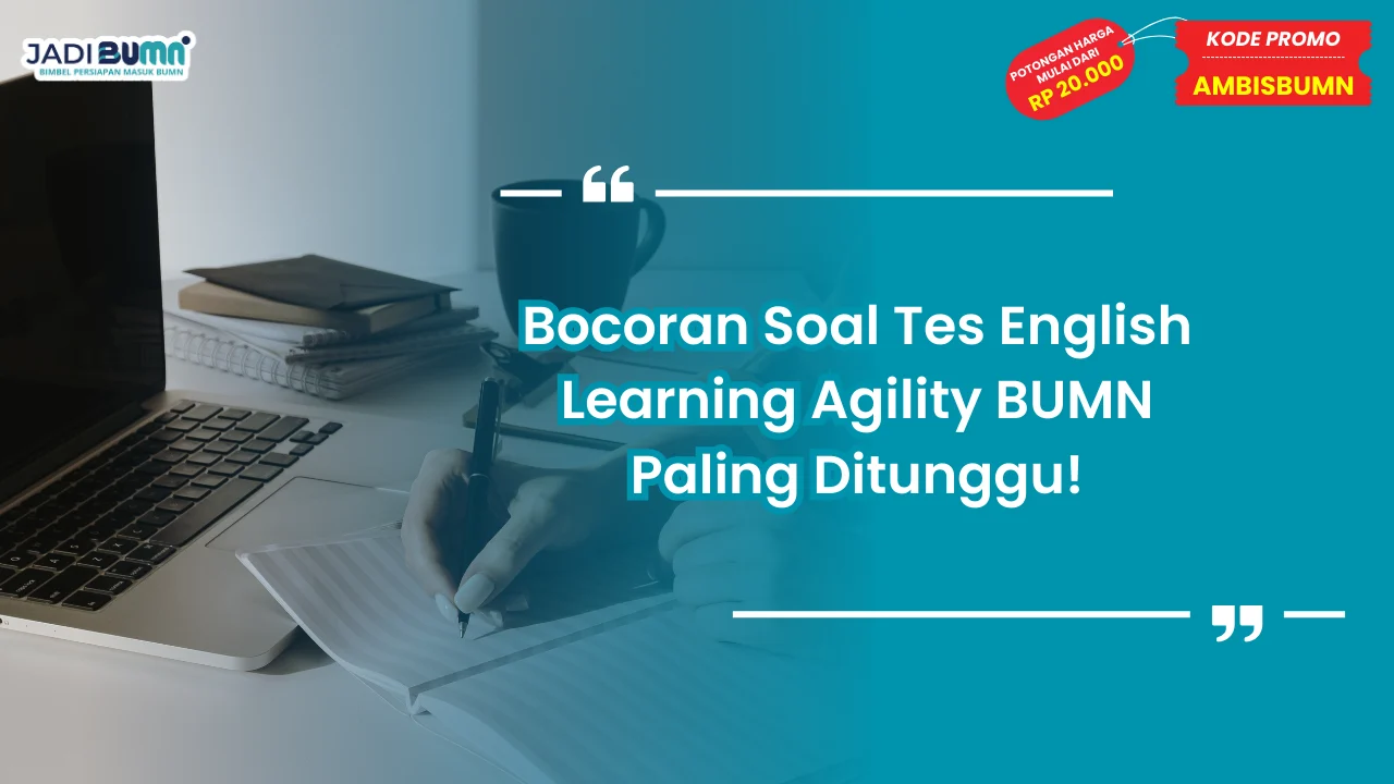 Tes English Learning Agility BUMN