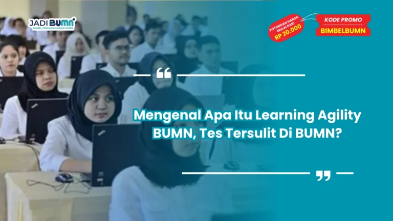 Mengenal Apa Itu Learning Agility BUMN, Tes Tersulit Di BUMN?