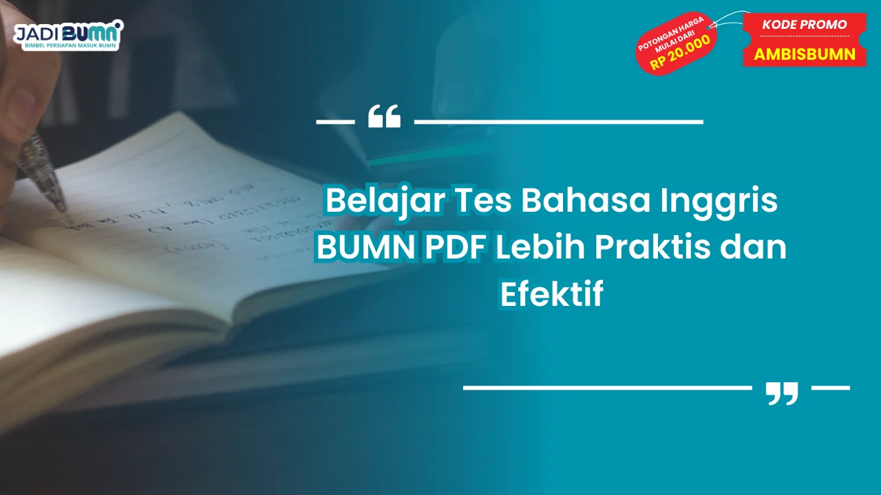 Tes Bahasa Inggris BUMN PDF