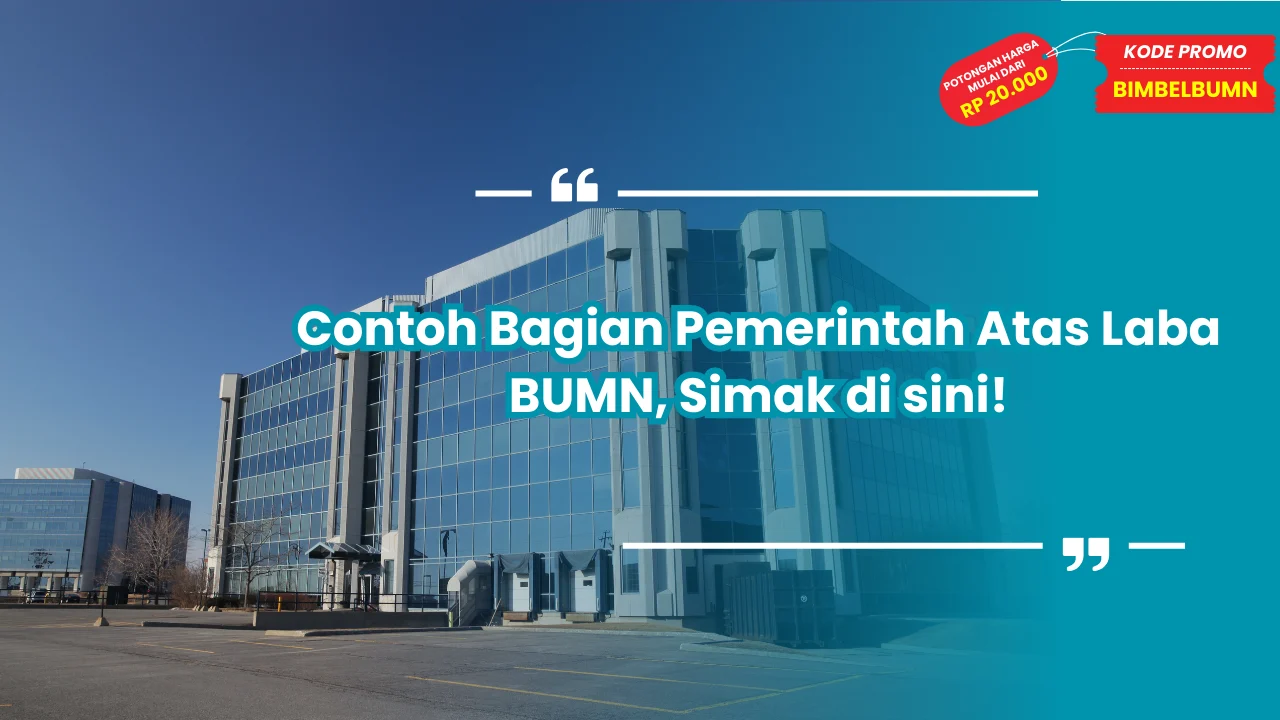 contoh bagian pemerintah atas laba bumn