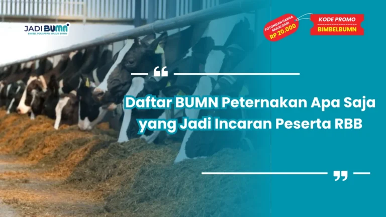Daftar BUMN Peternakan Apa Saja yang Jadi Incaran Peserta RBB