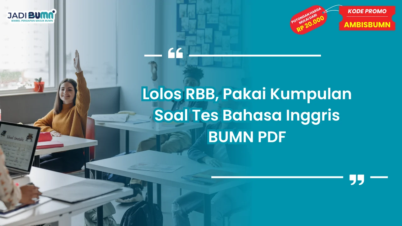 Kumpulan Soal Tes Bahasa Inggris BUMN PDF
