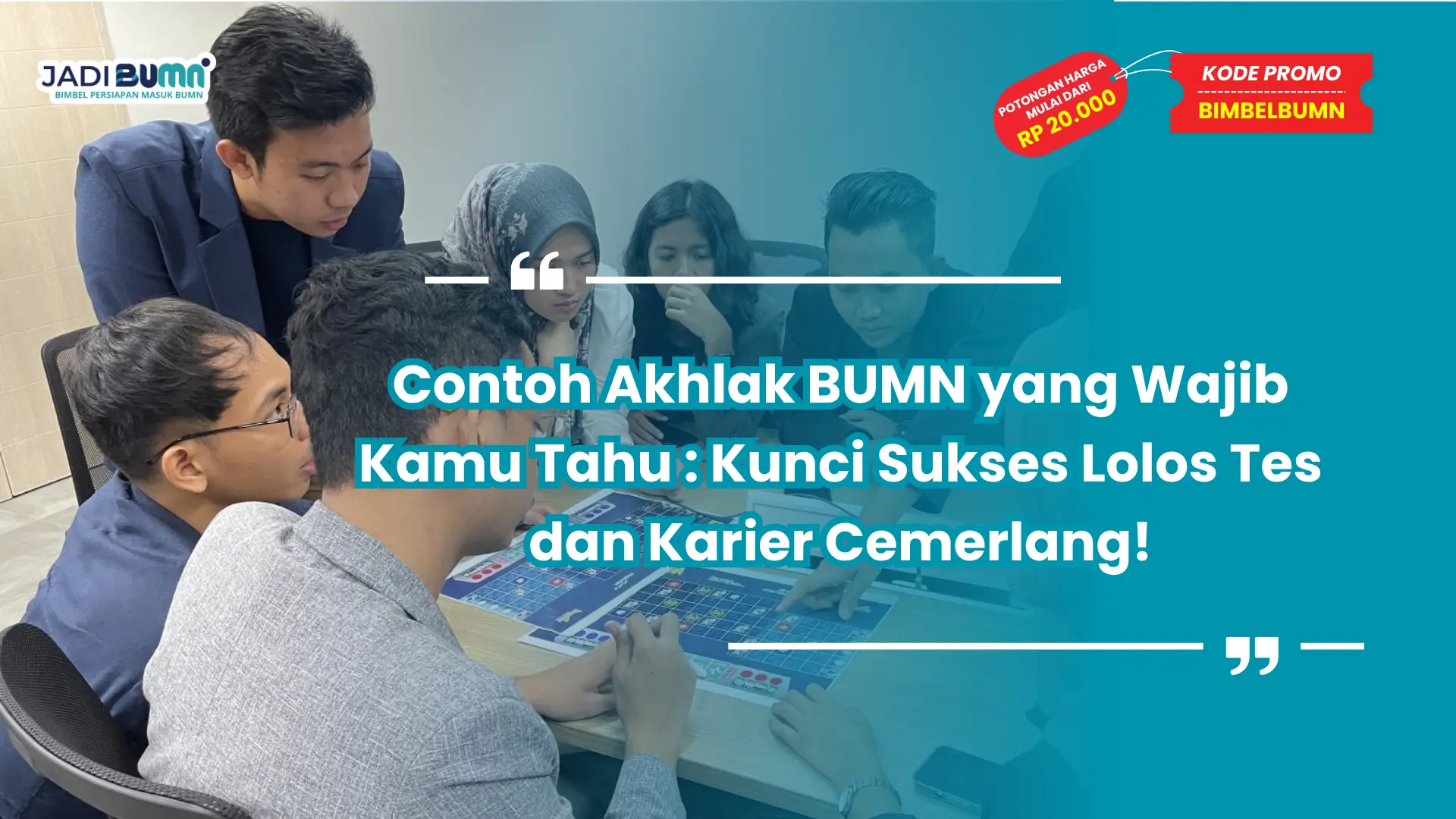 contoh akhlak bumn