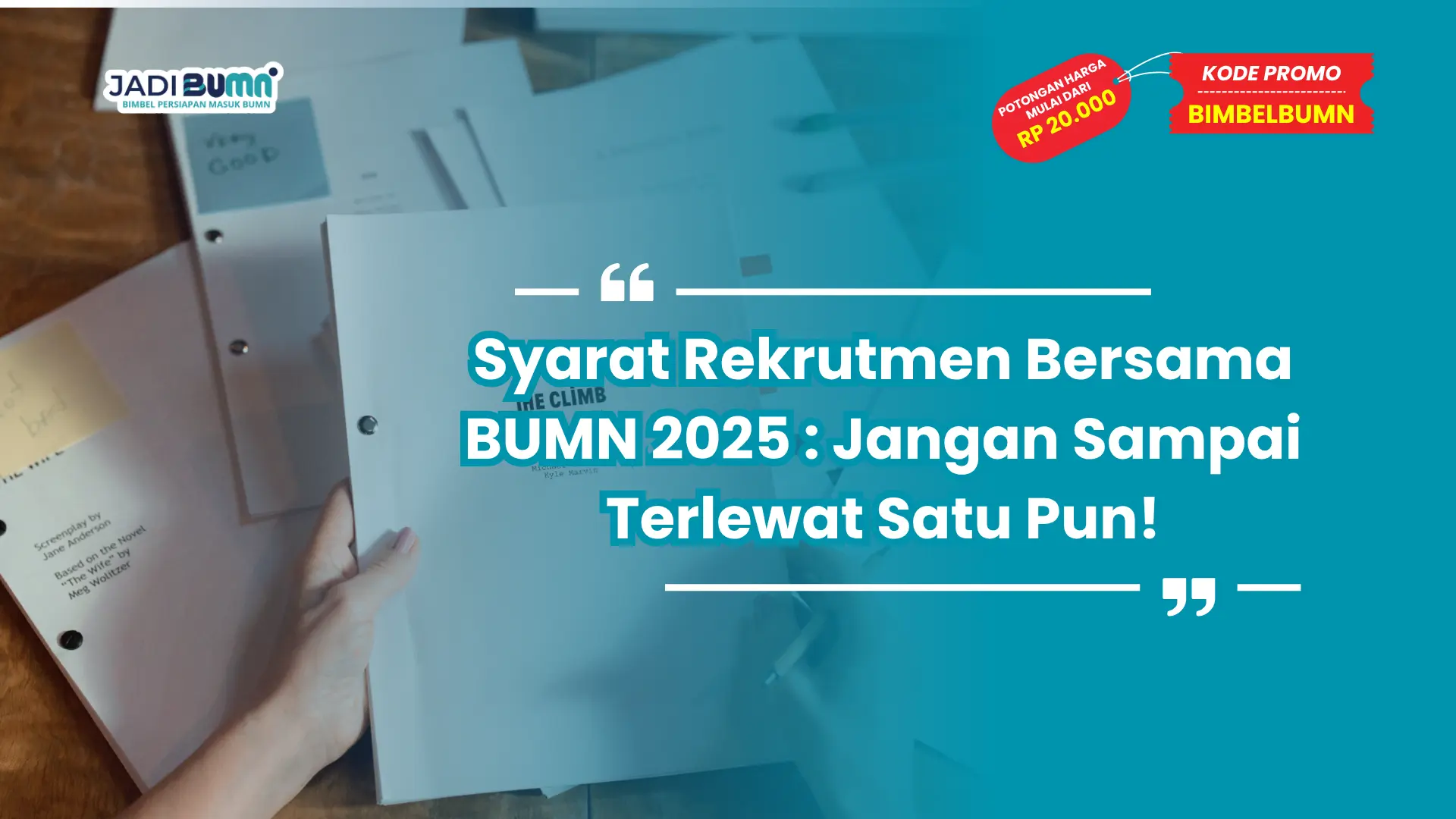 syarat rekrutmen bersama bumn