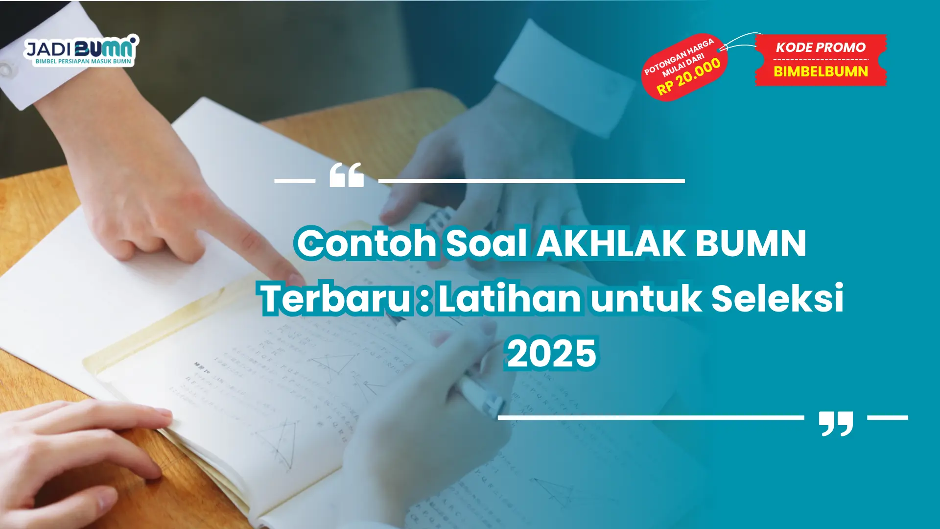 contoh soal akhlak bumn