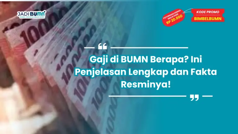 gaji di bumn berapa