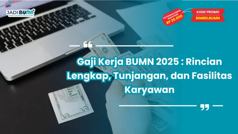 gaji kerja bumn