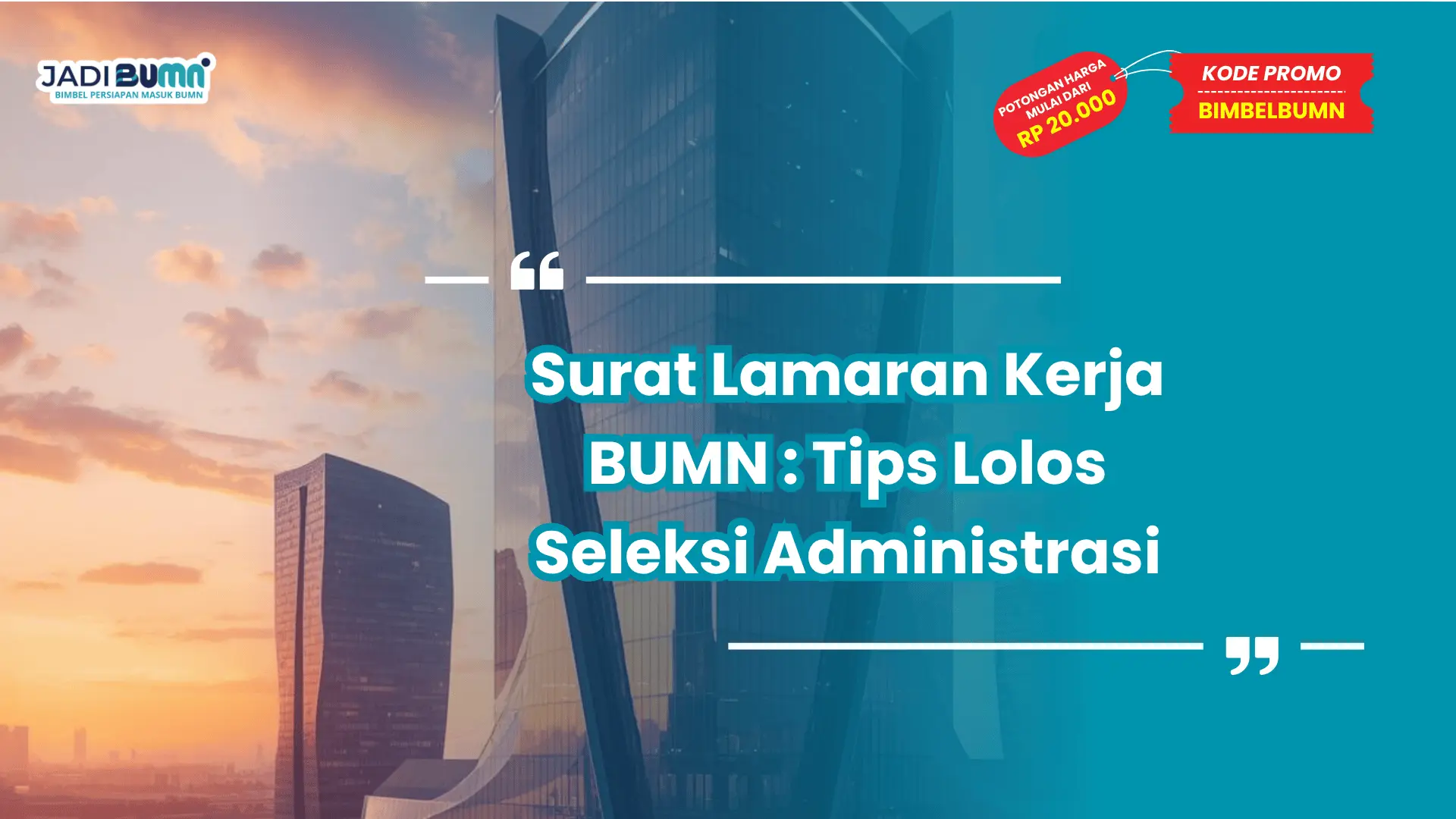 Surat lamaran kerja BUMN