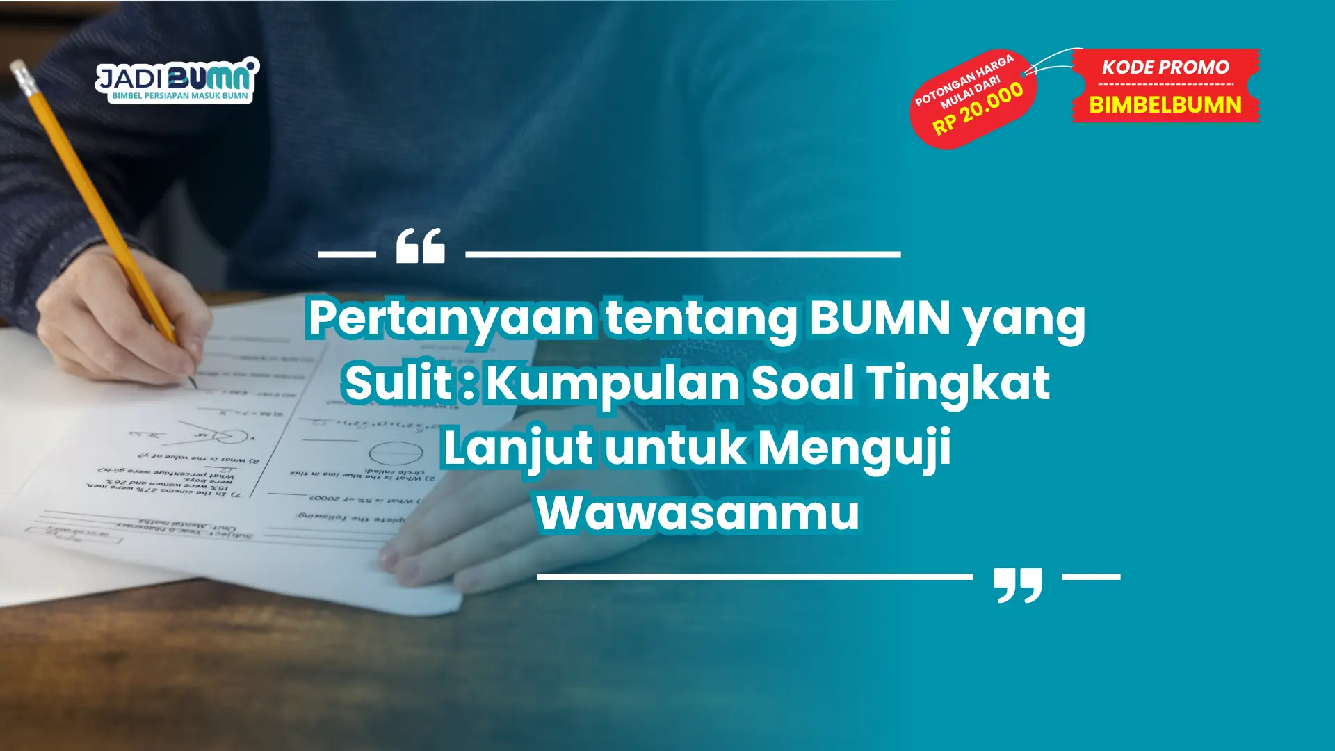 pertanyaan tentang bumn yang sulit