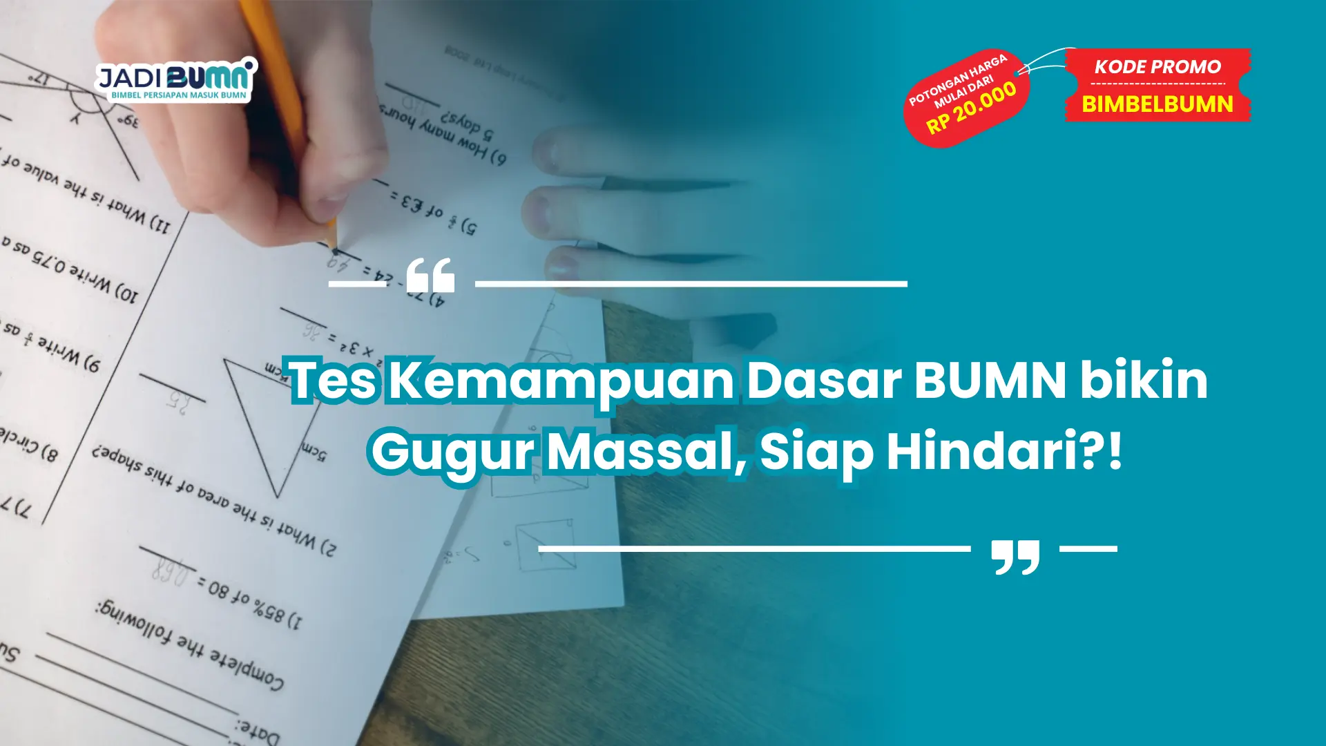 tes kemampuan dasar bumn