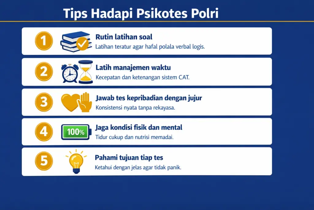 tes psikologi tahap 1 polri meliputi apa saja