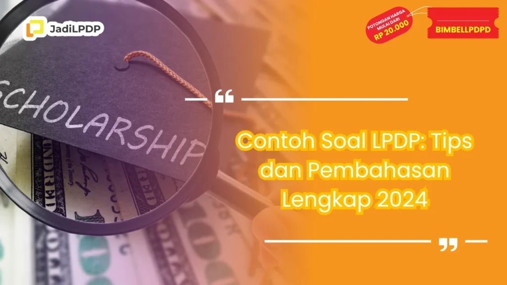 Contoh Soal LPDP