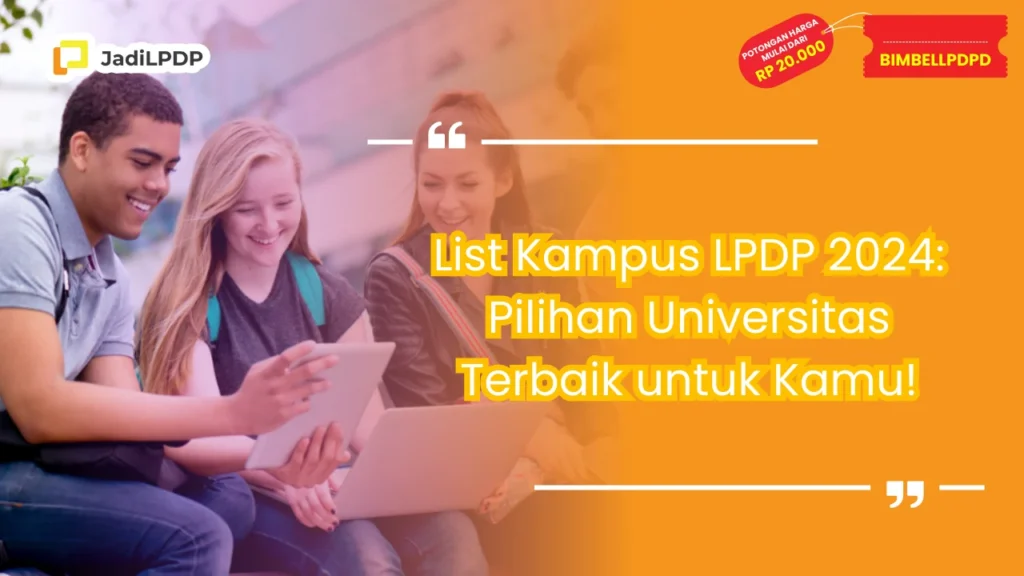 List Kampus LPDP 2024