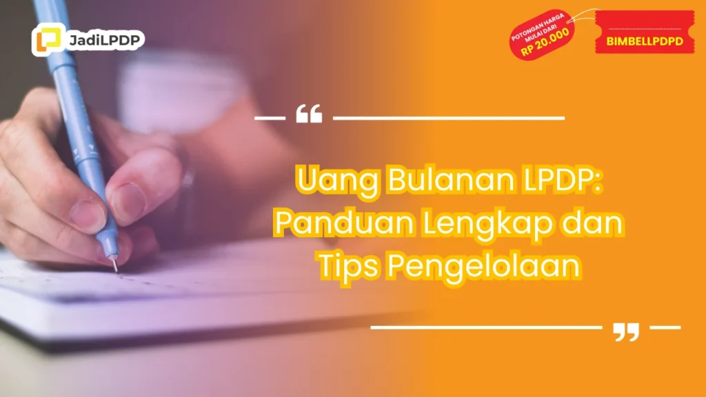 Uang Bulanan LPDP