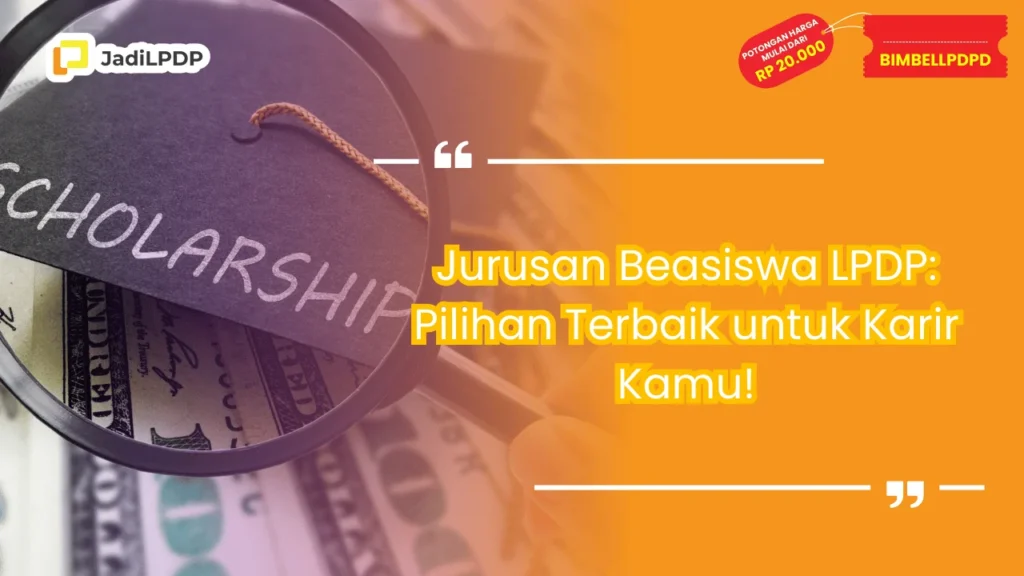 Jurusan Beasiswa LPDP
