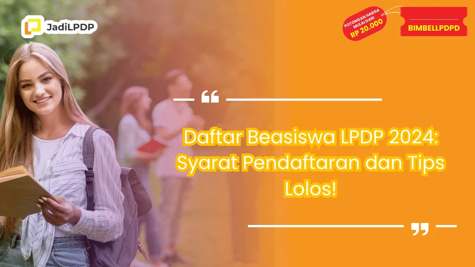 Daftar Beasiswa LPDP 2024