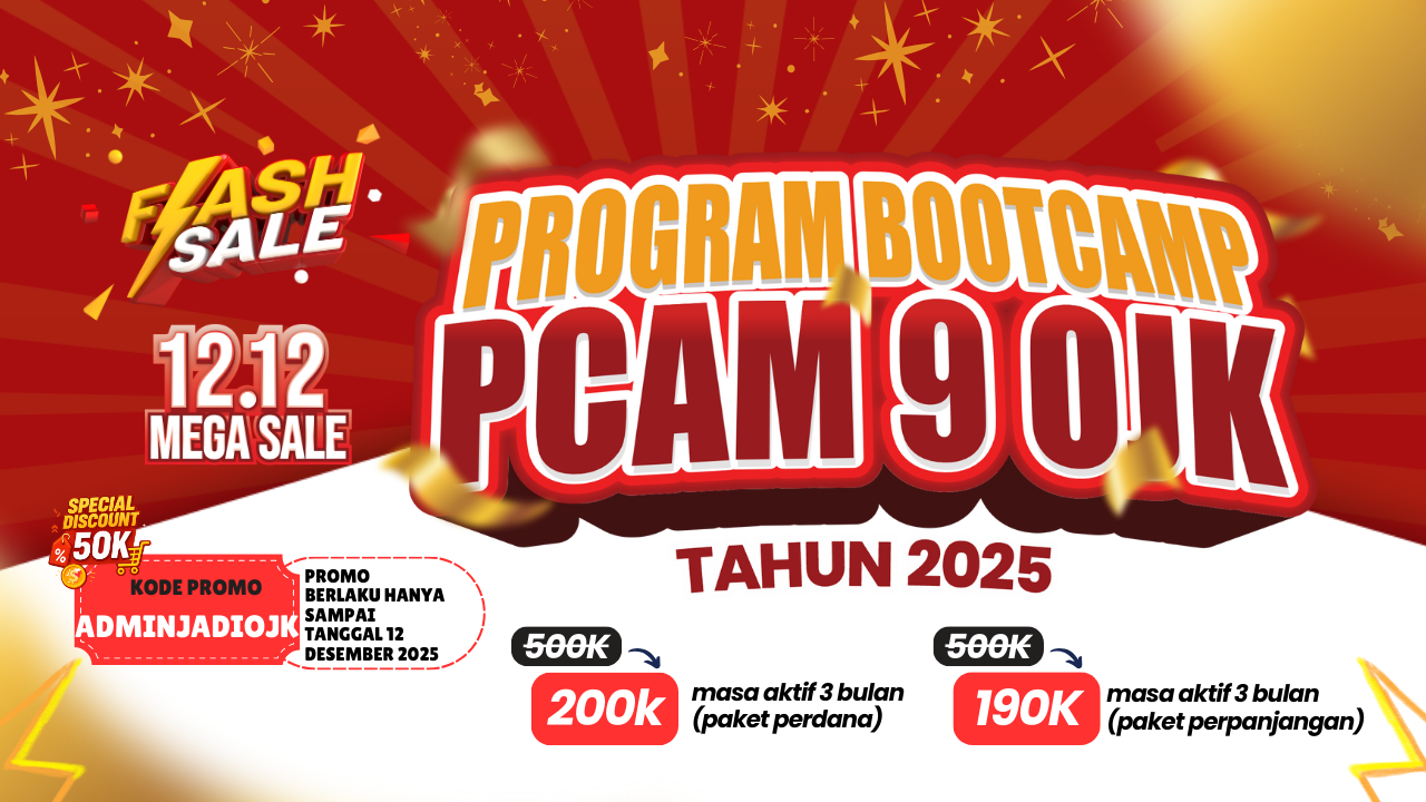 Program Bootcamp PCAM 9 OJK