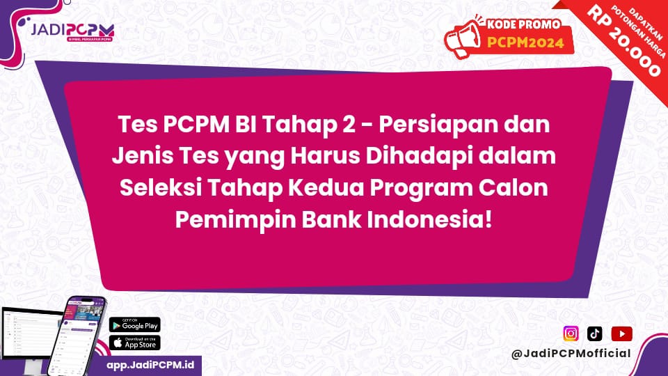 Tes PCPM BI Tahap 2