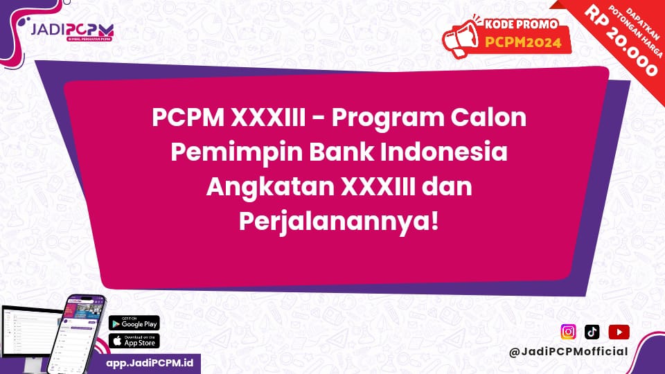 PCPM XXXIII