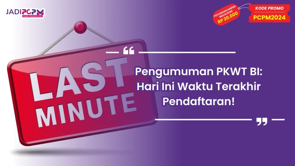 Pengumuman PKWT BI