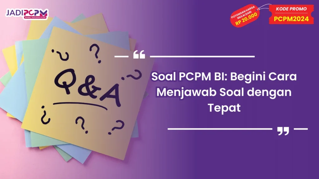 Soal PCPM BI