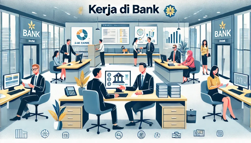kerja di bank pulang jam berapa