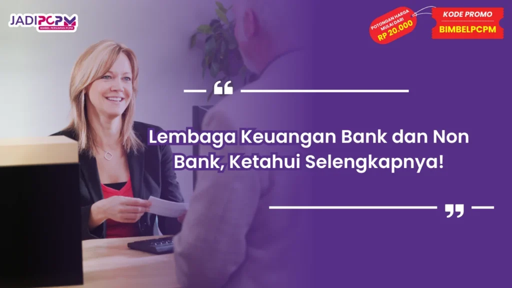 lembaga keuangan bank dan non bank