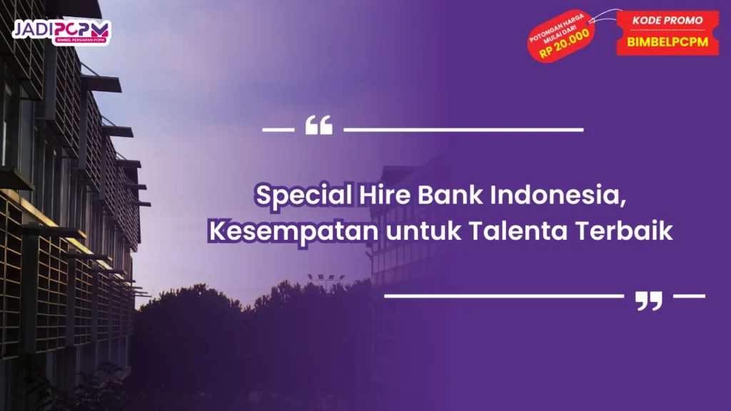 special hire bank indonesia