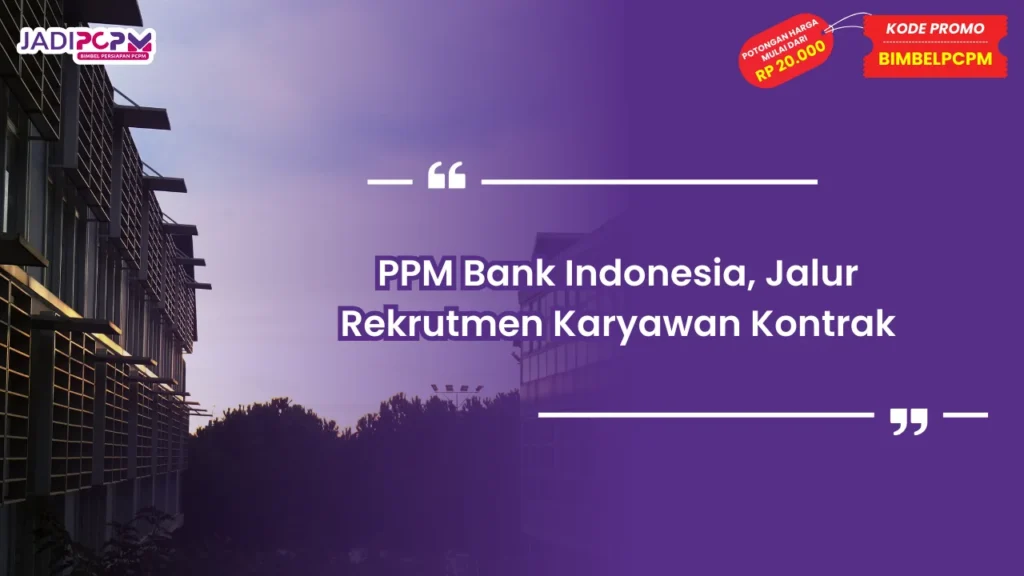 ppm bank indonesia
