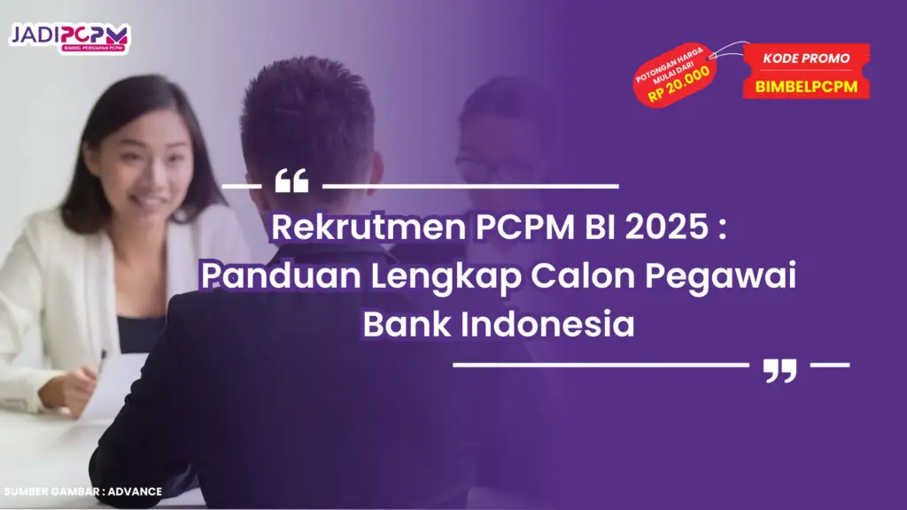 rekrutmen pcpm bi