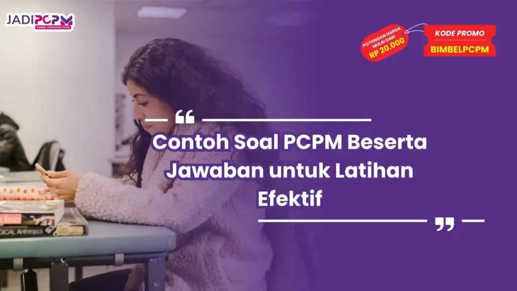 contoh soal pcpm
