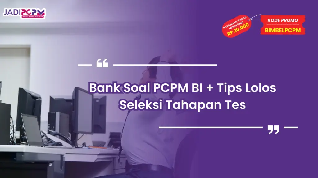bank soal pcpm bi