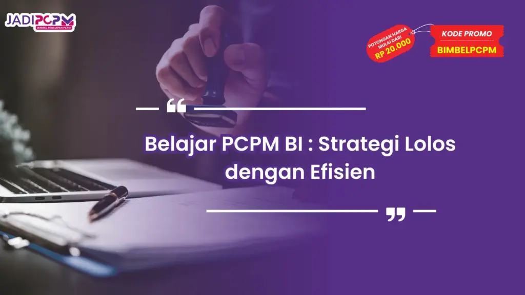 Belajar PCPM BI