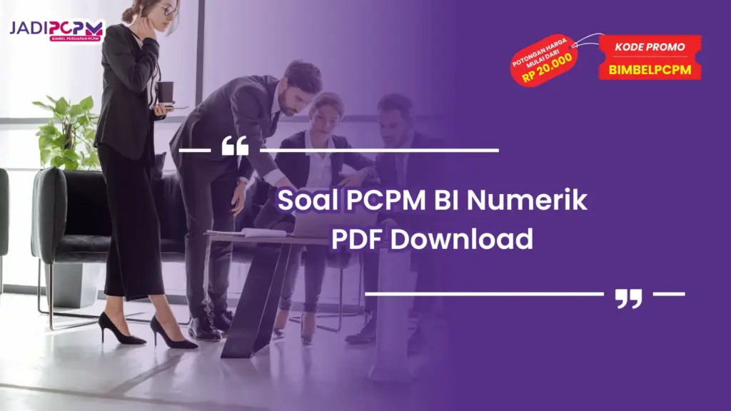 Soal PCPM BI PDF Download