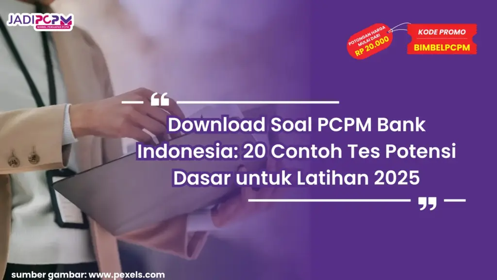 download soal pcpm bank indonesia