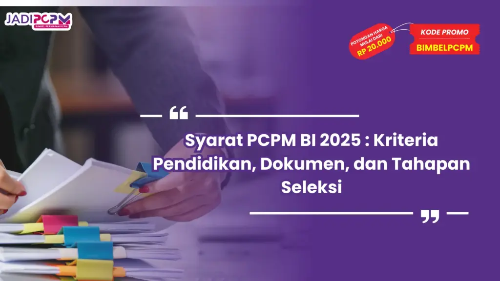 syarat pcpm bi