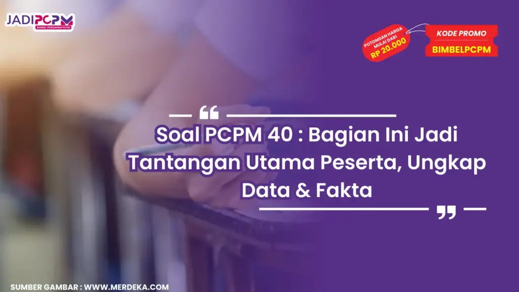 Soal PCPM 40