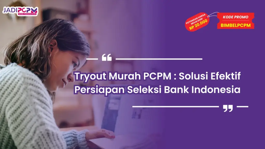 tryout murah pcpm