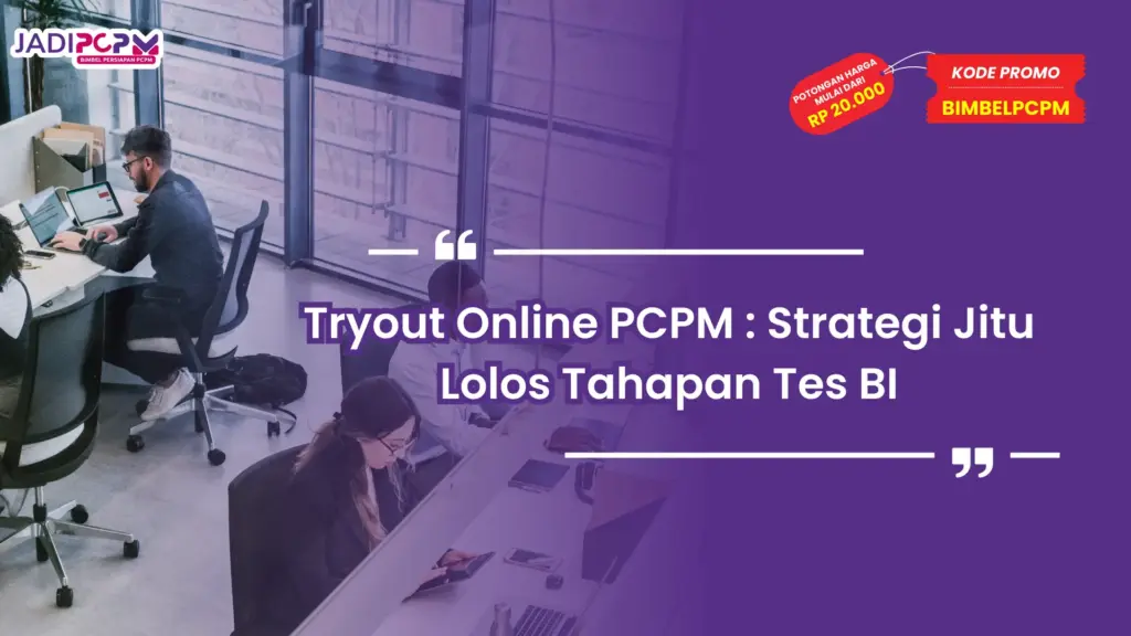 tryout online pcpm