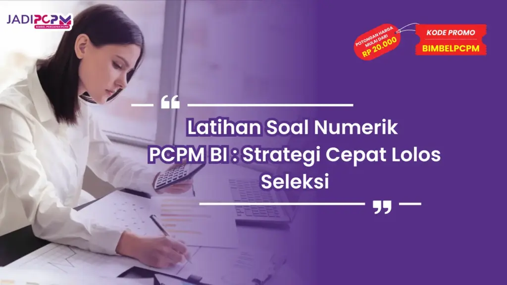 Latihan Soal Numerik PCPM BI