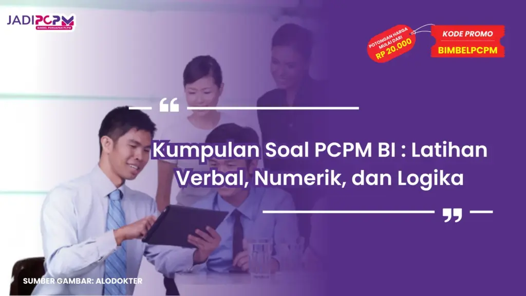 kumpulan soal pcpm bi