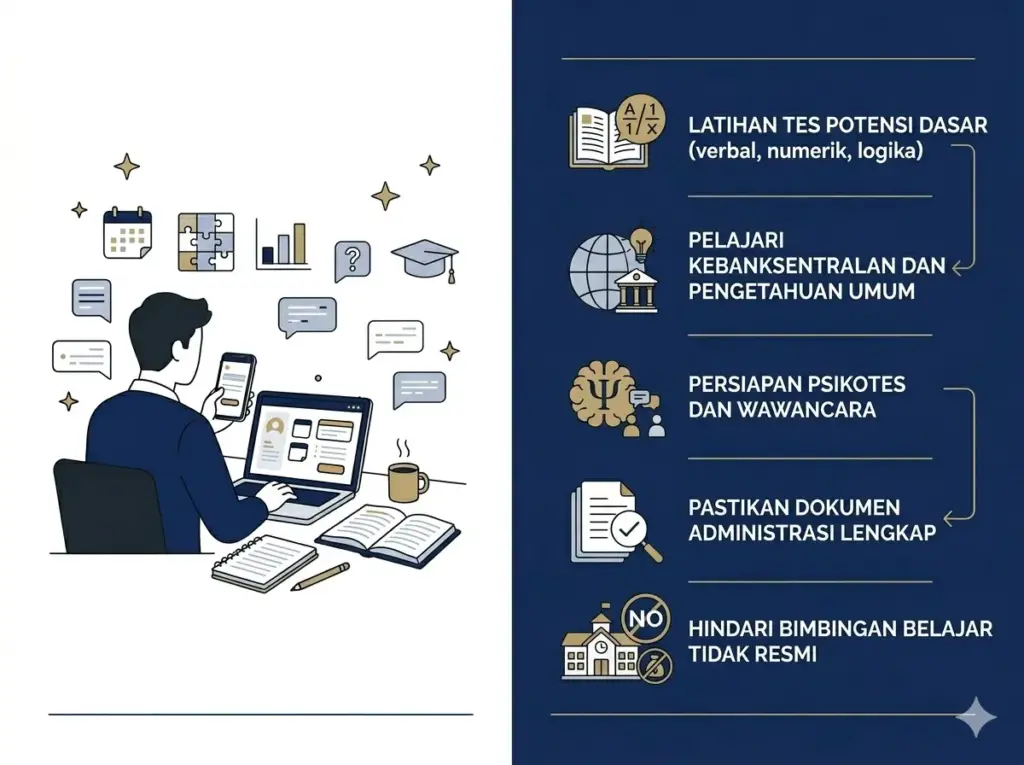 Strategi Persiapan Tes dan Seleksi PCPM BI