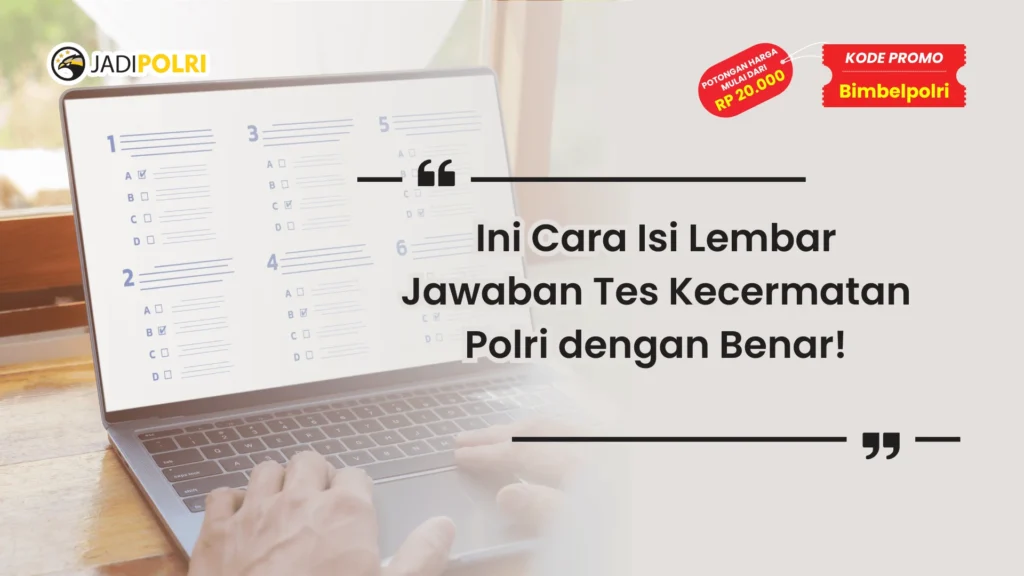 lembar jawaban tes kecermatan polri