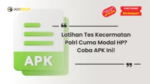 tes kecermatan polri apk